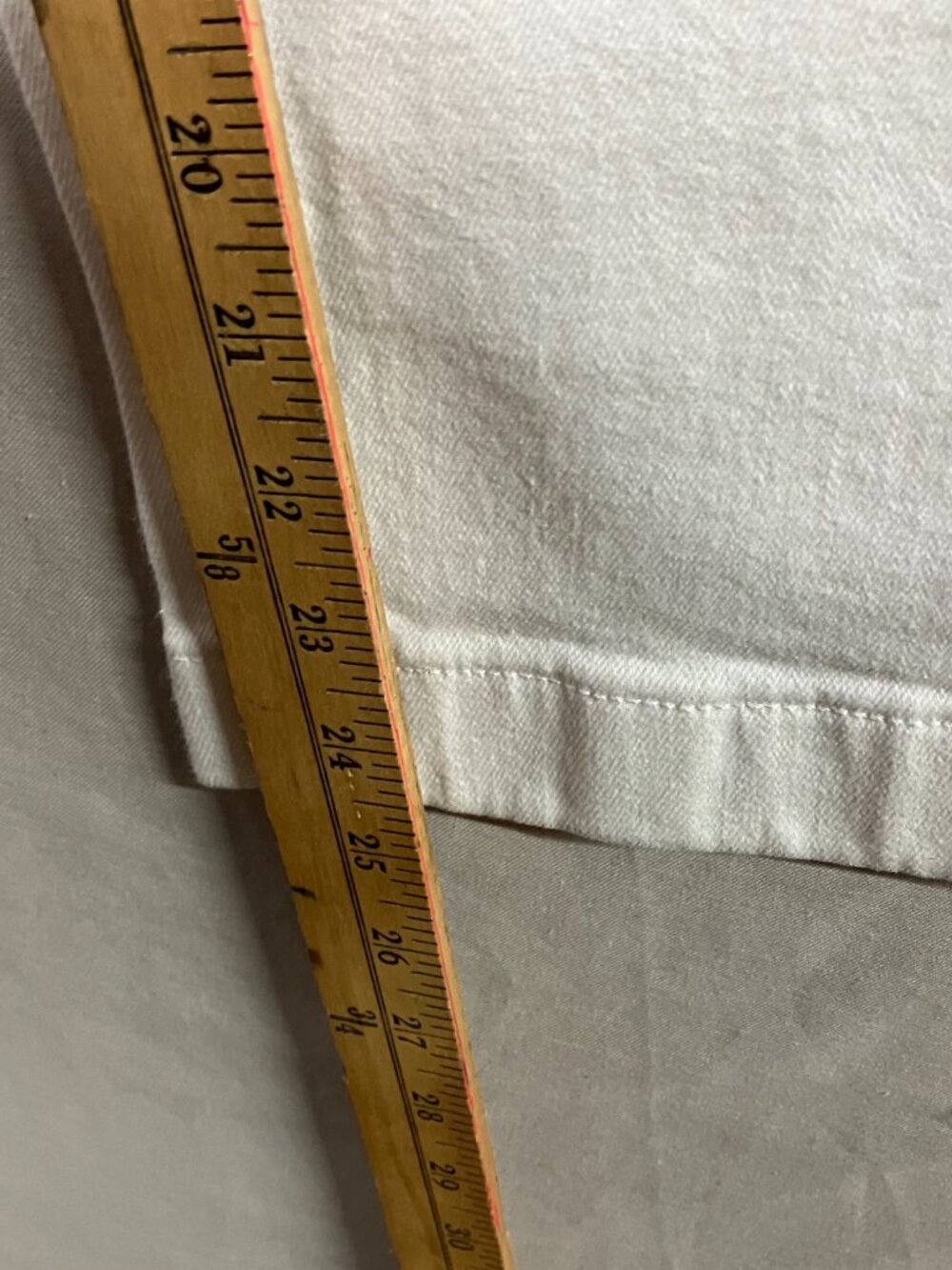 Sonoma Goods For Life Trouser Ankle Jeans Women's Size 4 White High Rise Pockets - Picture 12 of 12